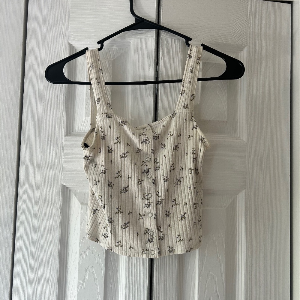 Coquette Floral Tank Top